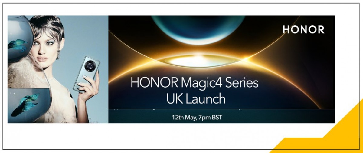 Honor Magic4 series global launch scheduled for May 12