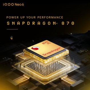 iQOO Neo6 is launching in India with Snapdragon 870 SoC