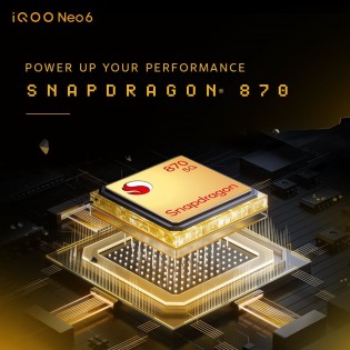 iQOO Neo6 se lanza en India con Snapdragon 870 SoC