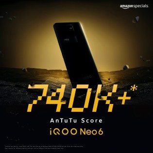 iQOO Neo6 will come with 12GB RAM, 256GB storage, and 80W charging