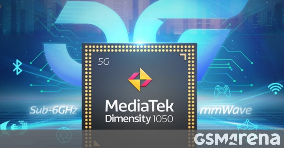 mediatek dimensity 1050 phones