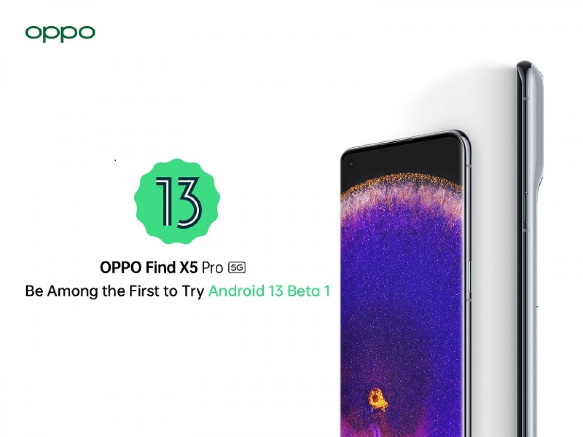 Android 13 Beta 1 is now available for download for the Oppo Find X5 Pro and Realme GT2 Pro