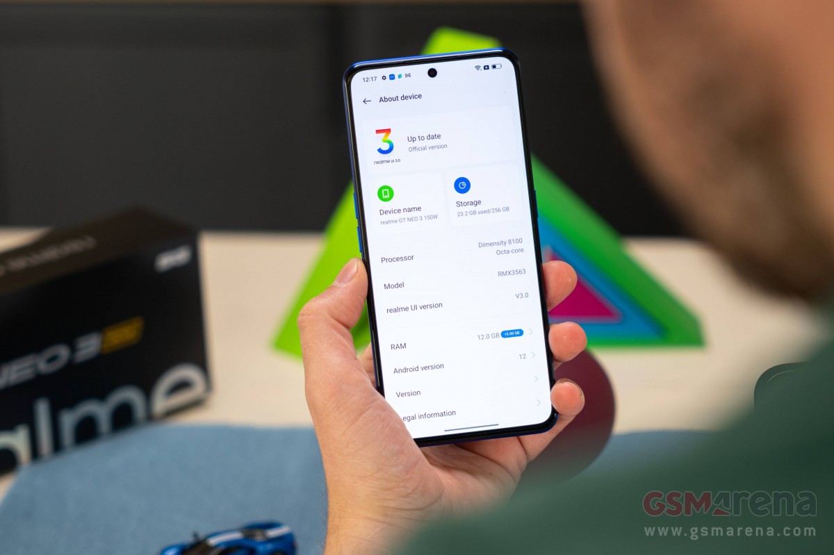 Realme GT Neo 3 150W in for review