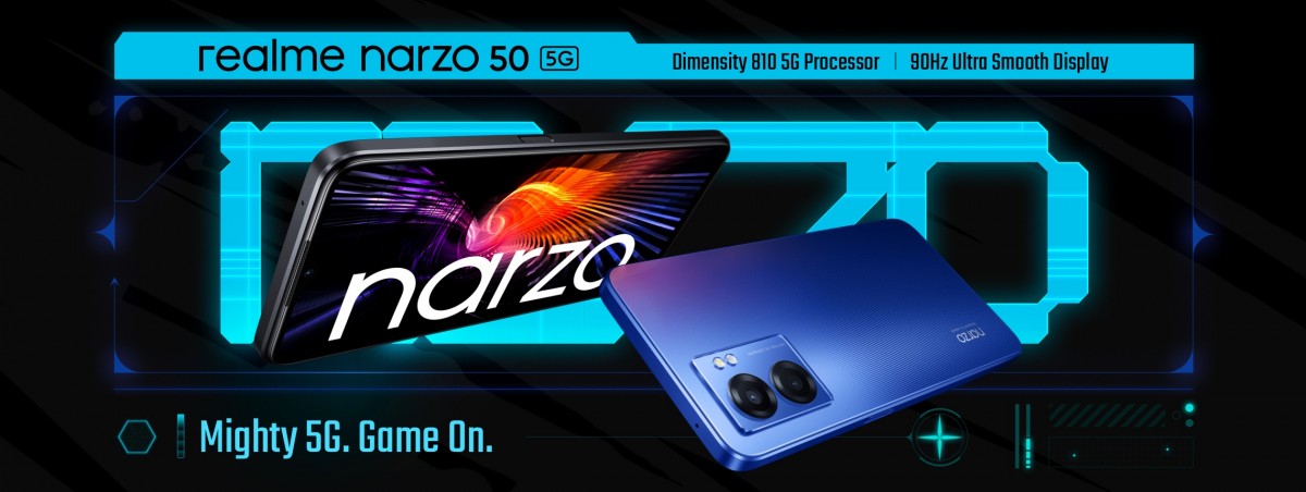 Realme announces Narzo 50 5G and 50 Pro 5G