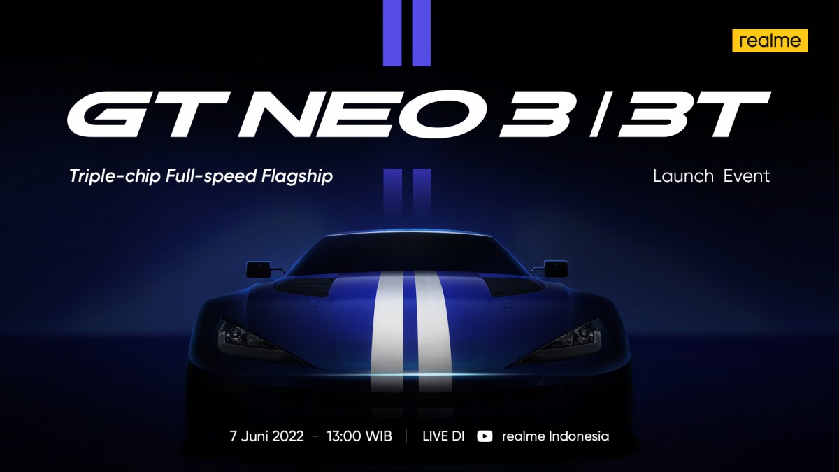 Realme GT Neo 3T to launch on June 7