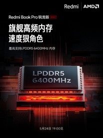 16GB of LPDDR5 6,400MHz RAM