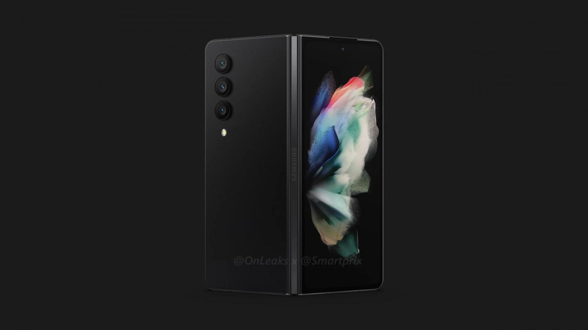 Los renders del Samsung Galaxy Z Fold4 muestran el diseño del plegable