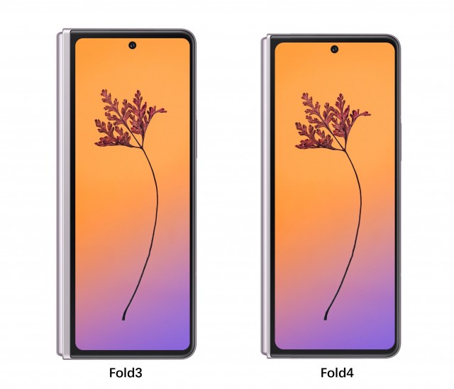 Samsung Galaxy Z Fold3 and Z Fold4 external displays