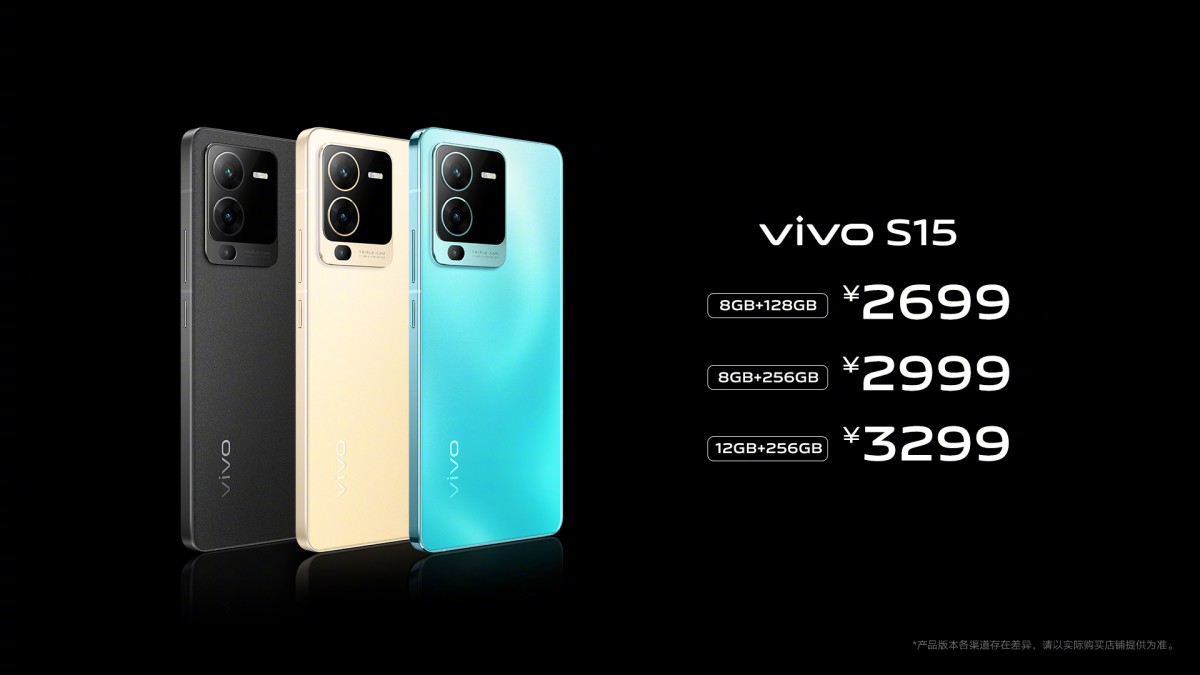 vivo S15 Pro arrives with Dimensity 8100 chipset, S15 follows with Snapdragon 870