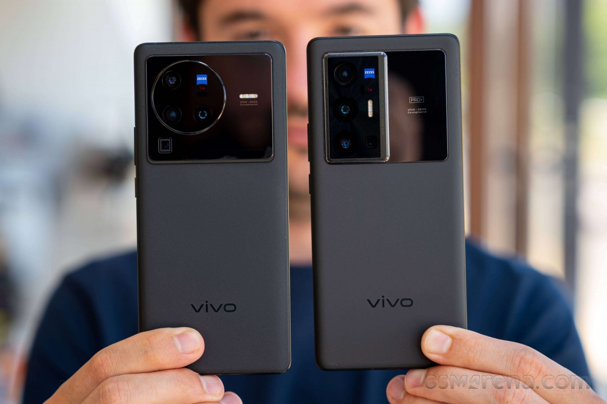 vivo X80 Pro and the vivo X70 Pro+