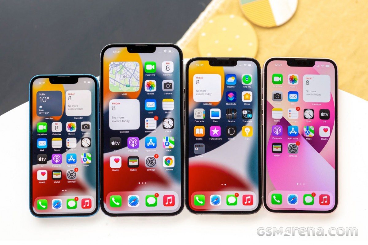 iPhone 13 lineup