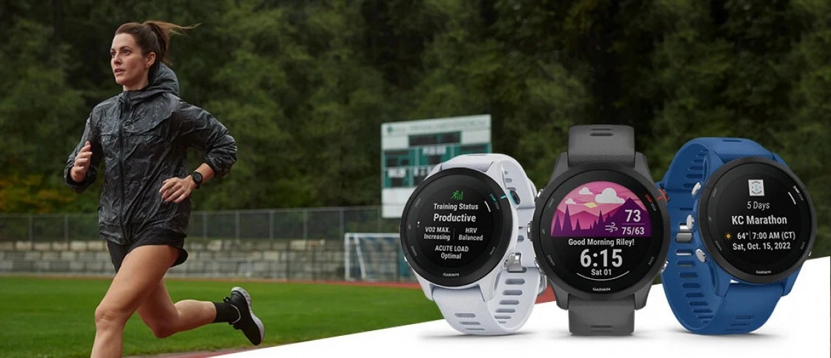 Garmin announces Forerunner 955 with solar charging and Forerunner 255 -  GSMArena.com news