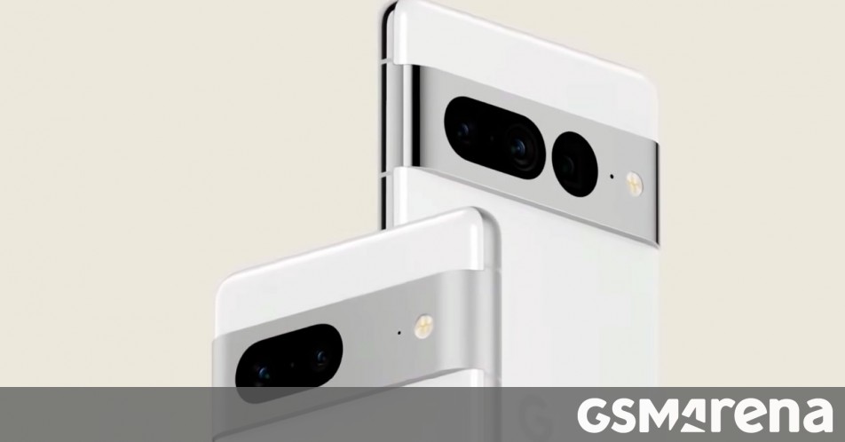 Google Pixel 7 admitirá video selfie 4K, Pixel Tablet tendrá una sola cámara principal