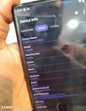 Imágenes en vivo del prototipo Google Pixel 7 Pro