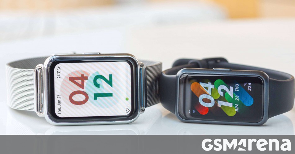 Huawei Watch Fit 2 and Band 7 in for review - GSMArena.com news - GSMArena.com