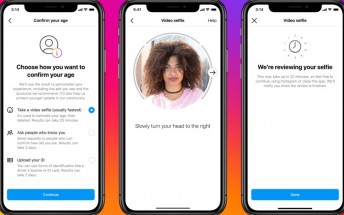 Instagram tests age verification via video selfie and social vouching