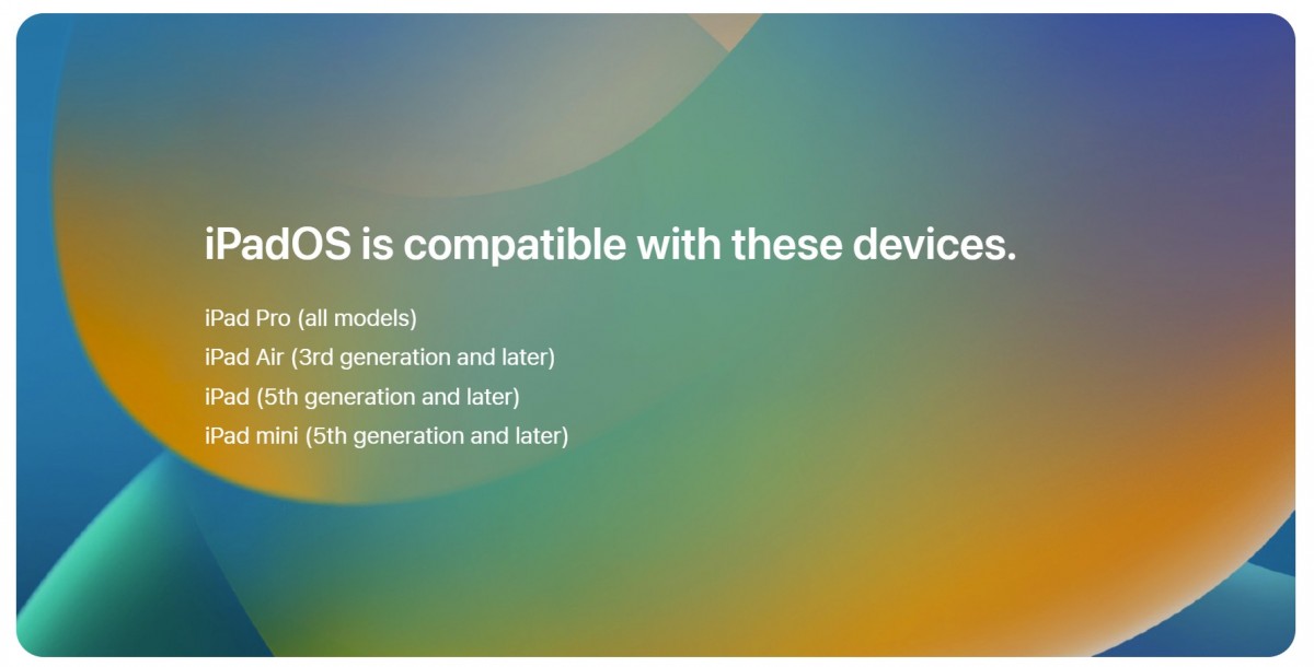 ipados 16 eligible devices