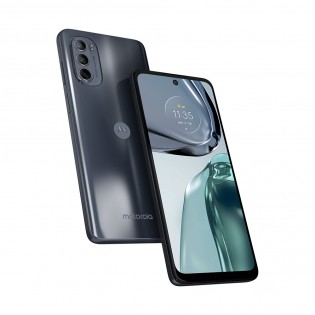 Moto G62 5G in Graphite and Green