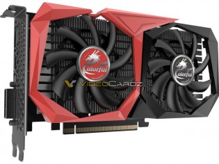 Leaked images of the Colorful GeForce GTX 1630 GPU