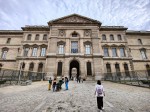 The Louvre museum and surrounding area