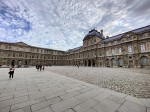 The Louvre museum and surrounding area