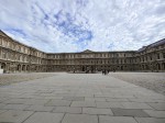 The Louvre museum and surrounding area