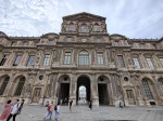 The Louvre museum and surrounding area