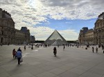 The Louvre museum and surrounding area