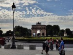 The Louvre museum and surrounding area