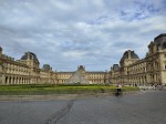 The Louvre museum and surrounding area