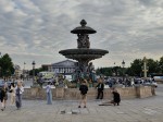 Advancing from the Louvre to the Champs-Elysees