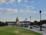 Advancing from the Louvre to the Champs-Elysees