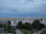 Montmartre at the Sacre-Coeur at dusk