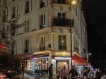 Montmartre and Gare Saint-Lazare at night