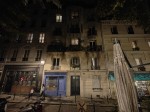 Montmartre and Gare Saint-Lazare at night