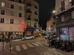 Montmartre and Gare Saint-Lazare at night