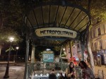 Montmartre and Gare Saint-Lazare at night