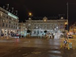 Montmartre and Gare Saint-Lazare at night