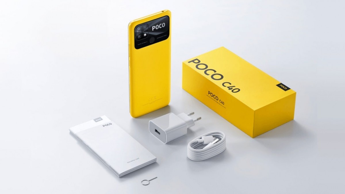 Купить Xiaomi Poco C40 4/64GB Poco Yellow по низкой цене, оригинальный с  гарантией в Ялте | Мобилочка Mobilo4ka.ru