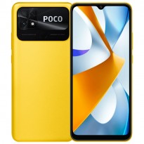 Poco C40 in black, yellow and green