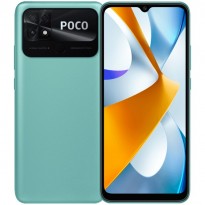 Poco C40 in black, yellow and green