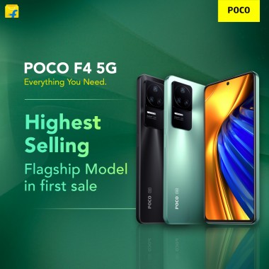 بدأ هاتف Poco F4 بداية رائعة في الهند