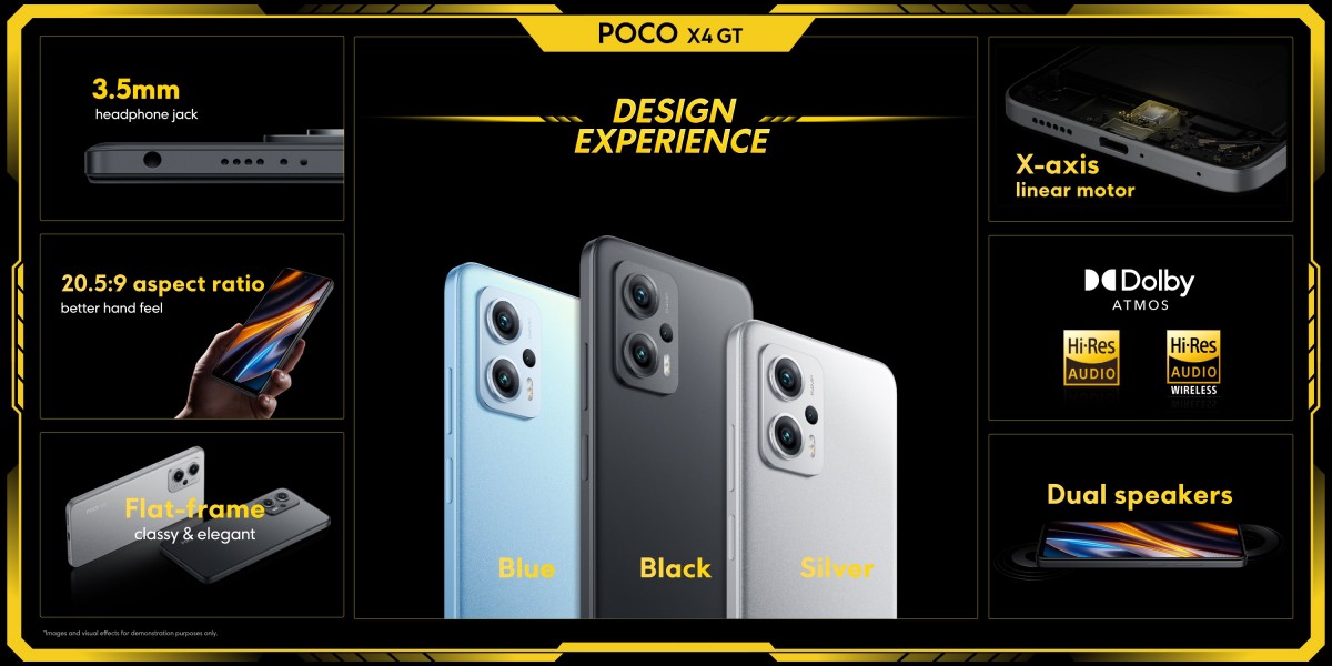 POCO X4 GT - Specifications