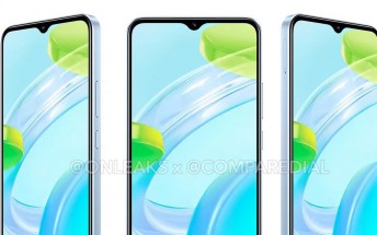 Realme C30 appears in leaked renders with a single rear camera