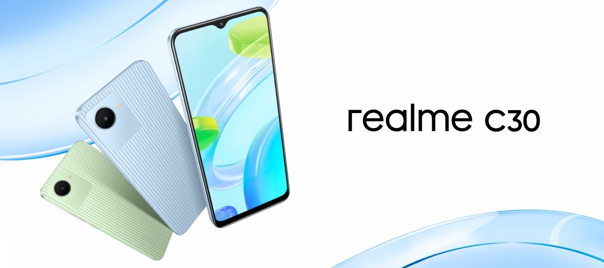 Entry-level Realme C30 is official with a big 5,000 mAh battery -   news