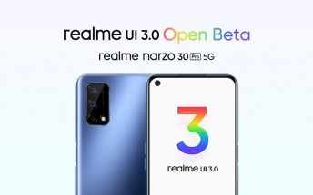 Realme UI 3.0 open beta announced for Narzo 30 Pro 5G