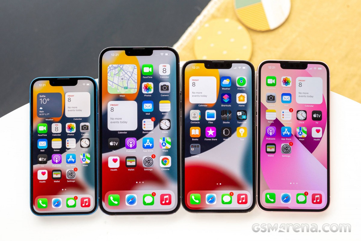 Apple iPhone 13 lineup