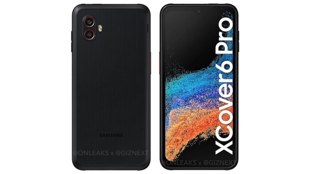 Galaxy XCover6 Pro render