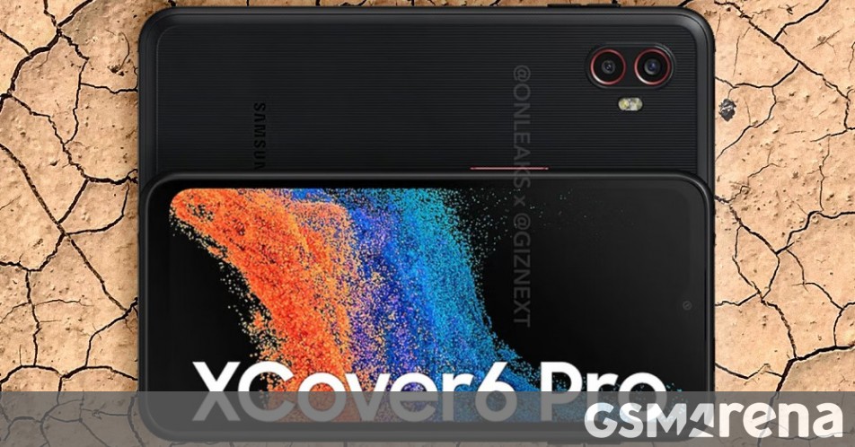 Samsung Galaxy Xcover6 Pro renders surface, bring some specs along with them