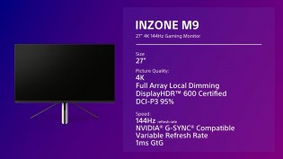 المواصفات: Sony Inzone M9